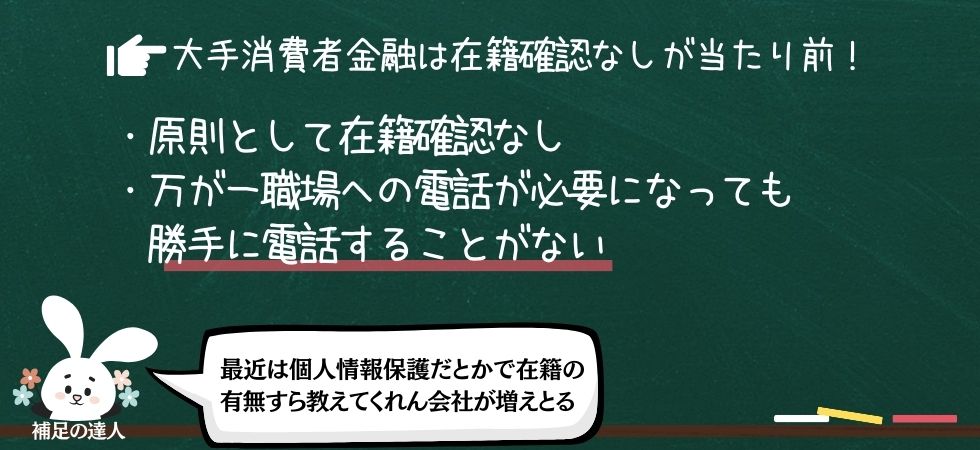 大手消費者金融なら勝手に職場に電話してくれることがない