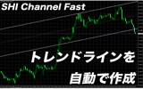 FXで自動的にトレンドラインを引いてくれる無料インジケーター「SHI Channel Fast」を使う方法